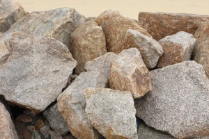 Decorative Rock Installation in Surprise--Large Rock