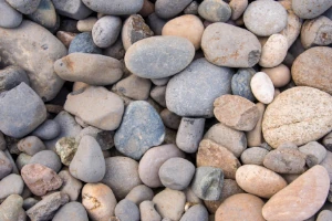 Decorative Rock Installation in Surprise--River Rock