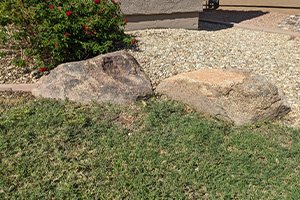Decorative Rock Installation in Surprise--Boulders